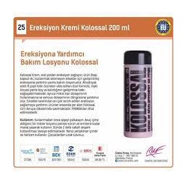 Kolossal Penis Bakım Kremi